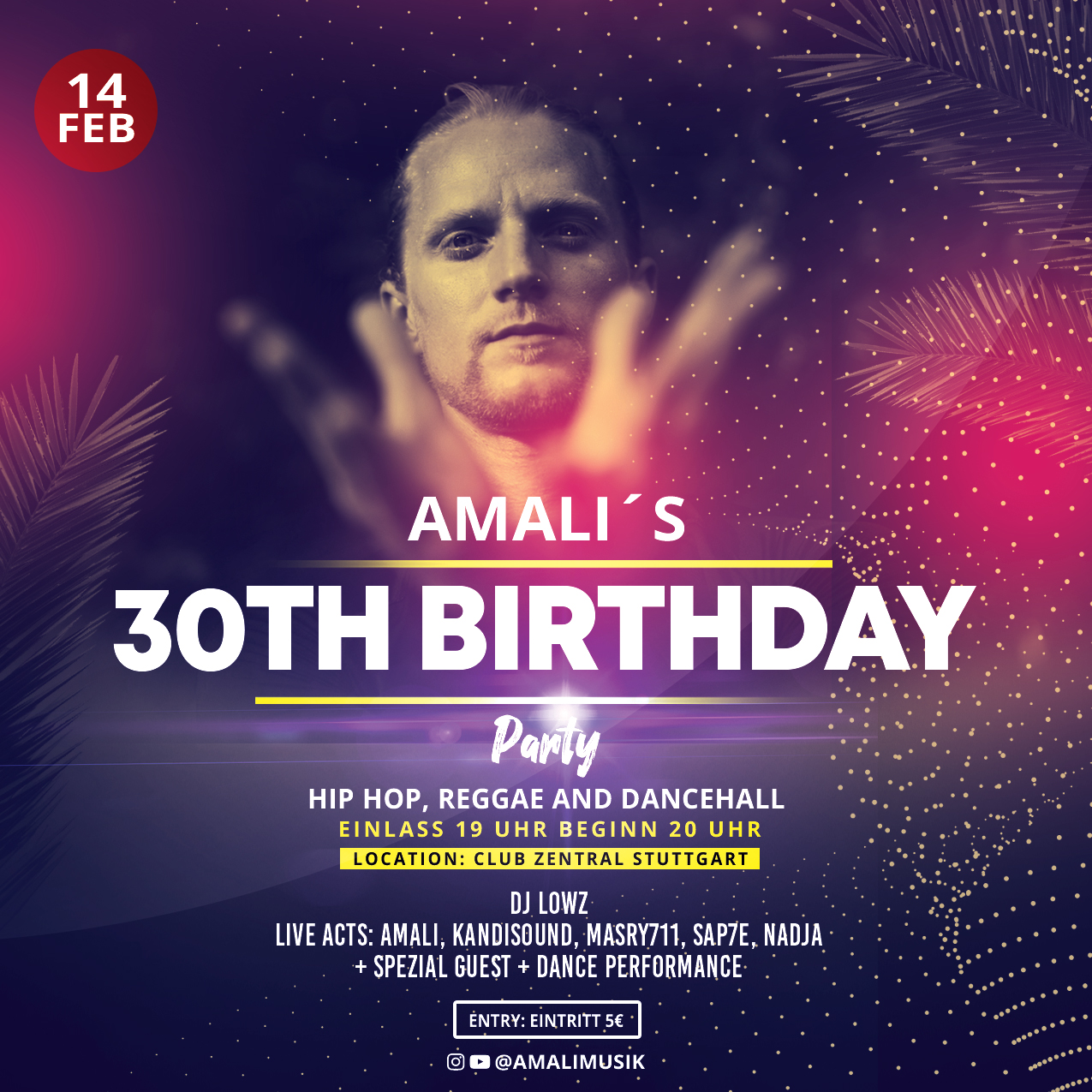 Konzert: Amalis 30th Birthday