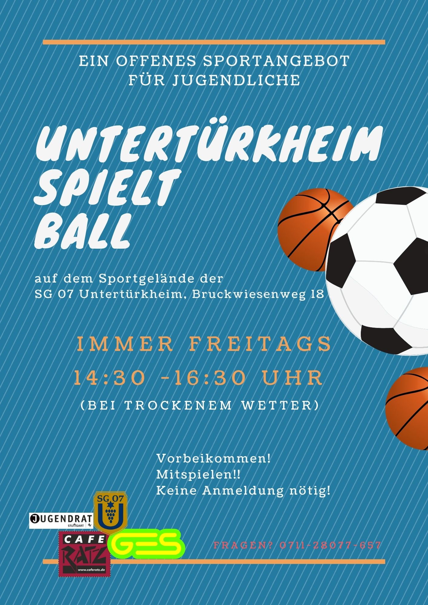 Untertürkheim spielt Ball